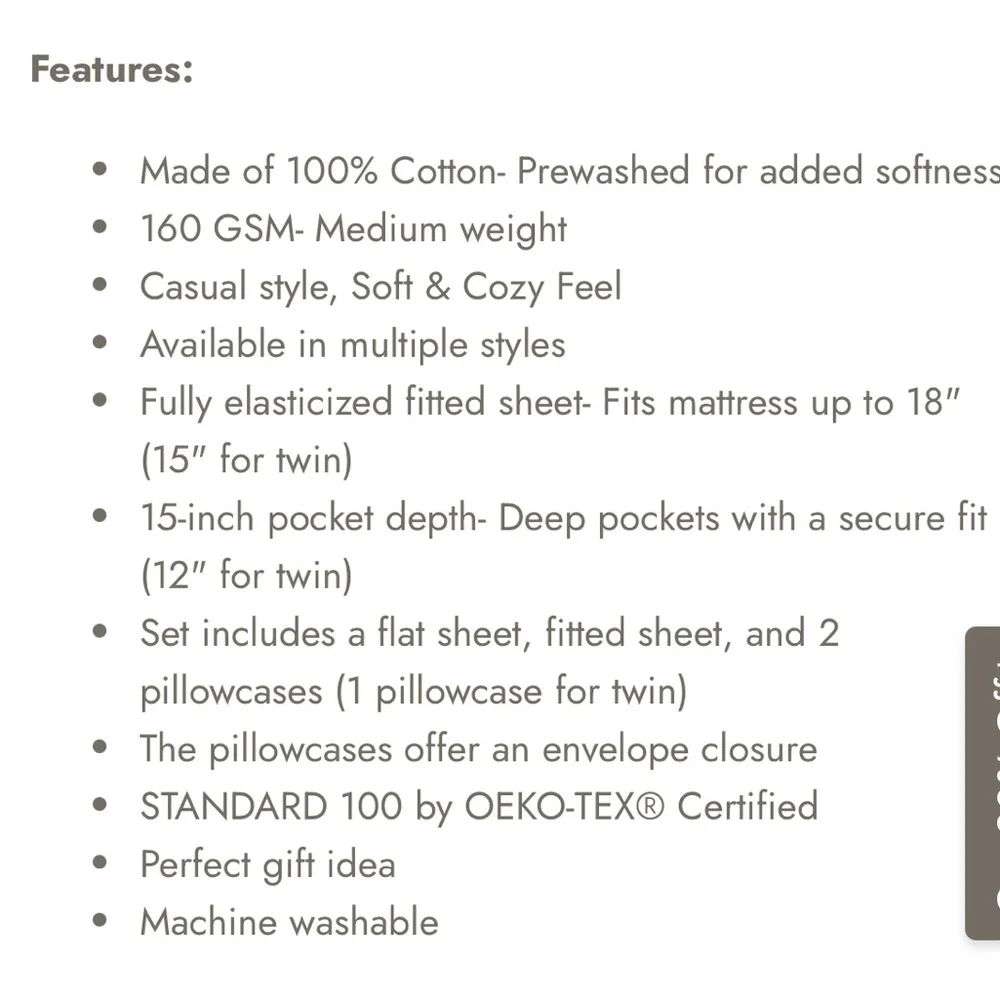 Eddie Bauer Black and White Plaid Bedding Sheets